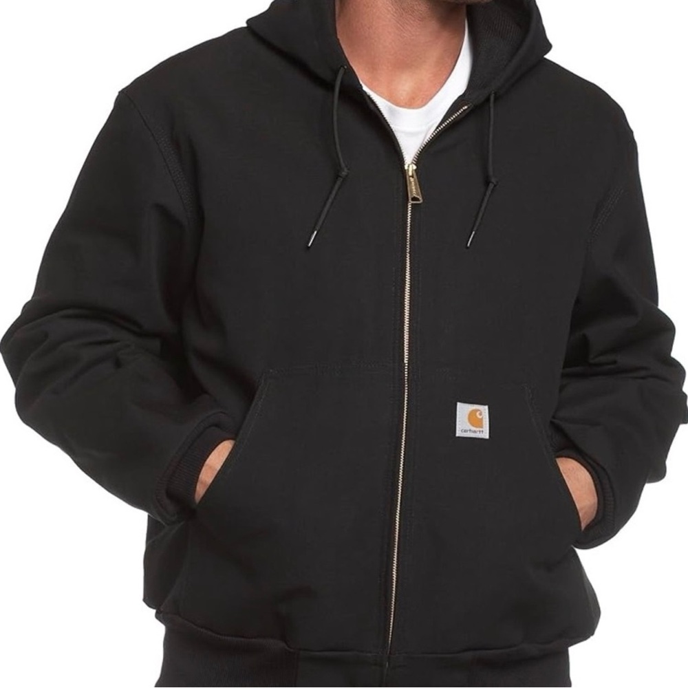 Carhartt Charcoal Full-Zip Hoodie XXL
